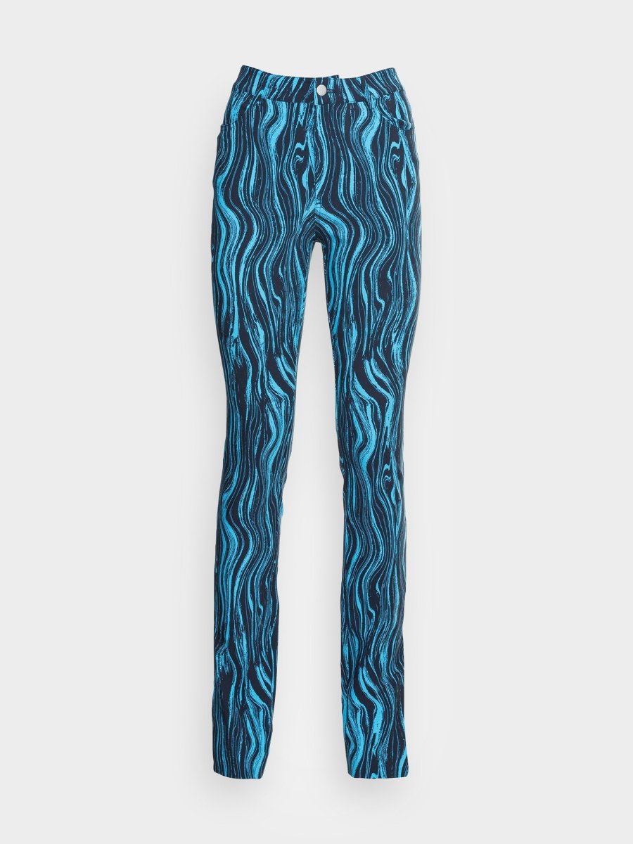 Pantaloni albaștri Monki – produs din colecția 2Vibe