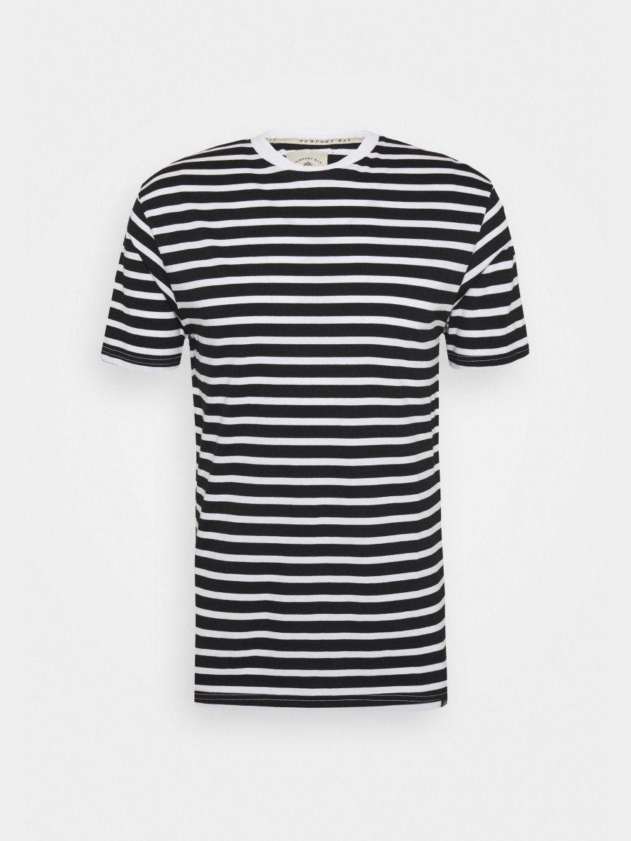 Tricou negru Newport Bay Sailing Club – produs din colecția 2Vibe