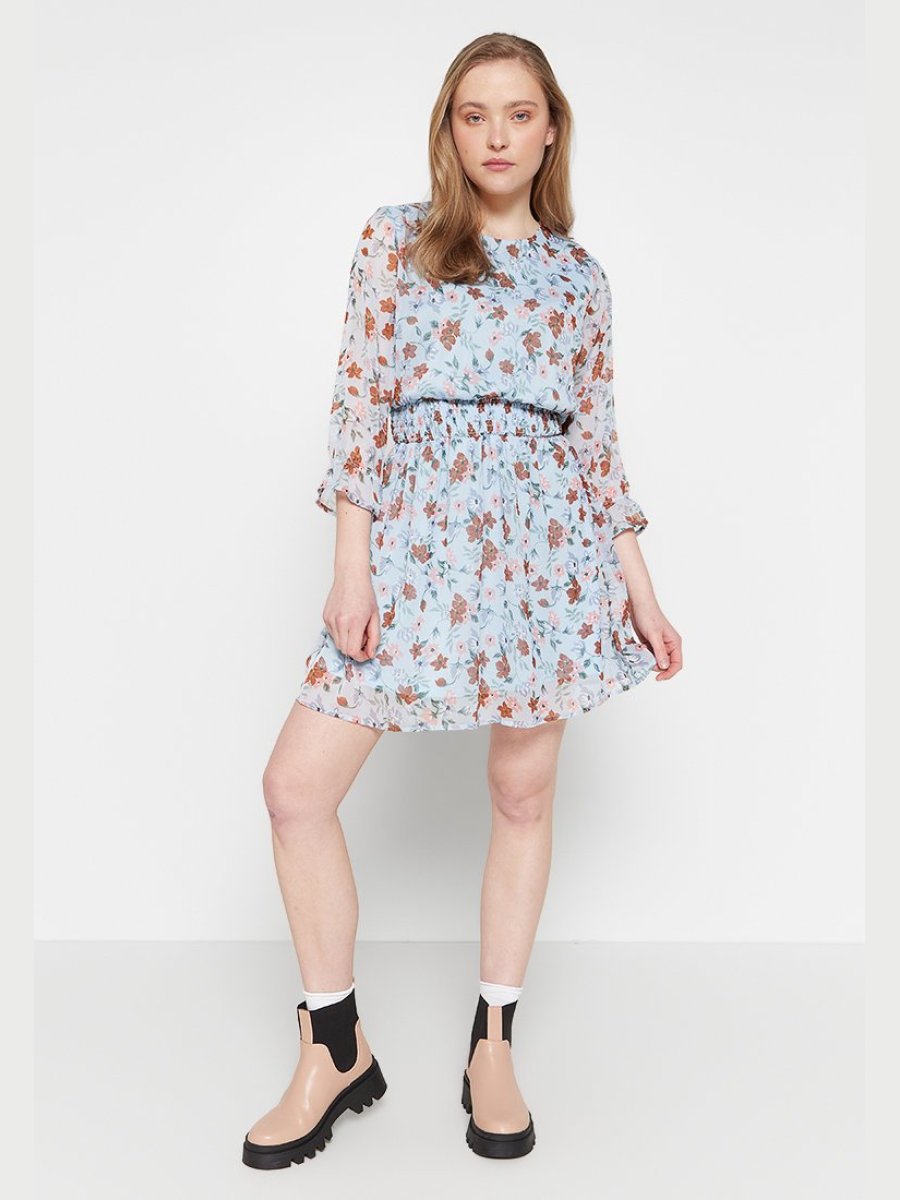 Rochie gri-albăstrui JDY – produs din colecția 2Vibe