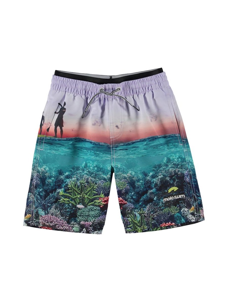 Pantaloni scurți multicolori Molo – produs din colecția 2Vibe